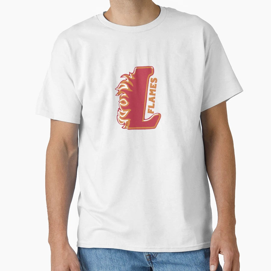 Flames T-Shirt - Minimalist Print for Adults - T-Shirt, Sweatshirt, Hoodie