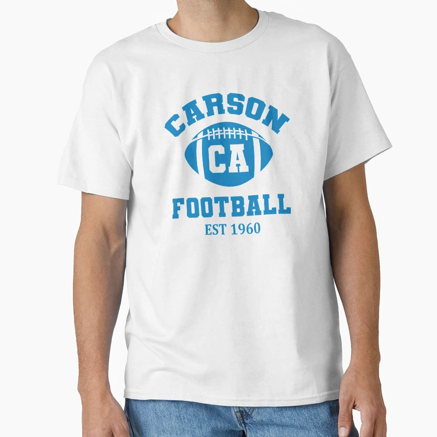 Carson Football Est 1960 T-Shirt - Aesthetic Graphic Men Women - T-Shirt, Sweatshirt, Hoodie