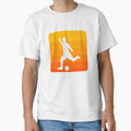 Football Shooting Soccer Gifts Soccer T-Shirt - Custom Art Print for Adults - T-Shirt, Sweatshirt, Hoodie