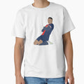 Kylian Mbappe Jersey Art Paris T-Shirt - Streetwear Style Men Women - T-Shirt, Sweatshirt, Hoodie