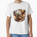 American Football Eagle Mascot T-Shirt - Aesthetic Graphic Unisex - T-Shirt, Sweatshirt, Hoodie
