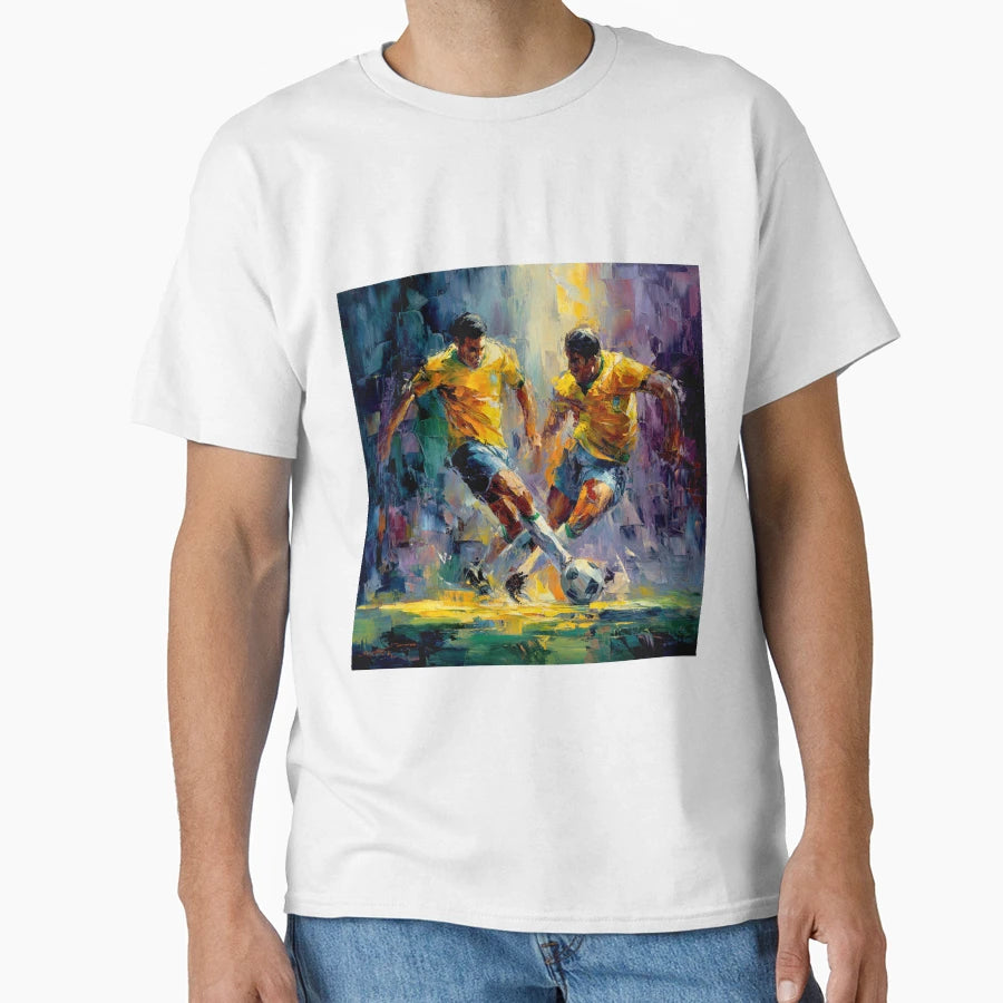 Football Soccer Beautiful Game T-Shirt - Casual Everyday Wear Unisex - T-Shirt, Sweatshirt, Hoodie