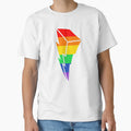 Power Rangers Pride Bolt Rainbow T-Shirt - Trendy Graphic Unisex - T-Shirt, Sweatshirt, Hoodie