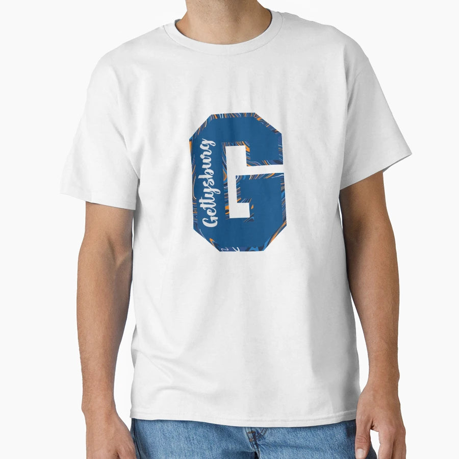 Gettysburg Blue G T-Shirt - Custom Art Print Unisex - T-Shirt, Sweatshirt, Hoodie