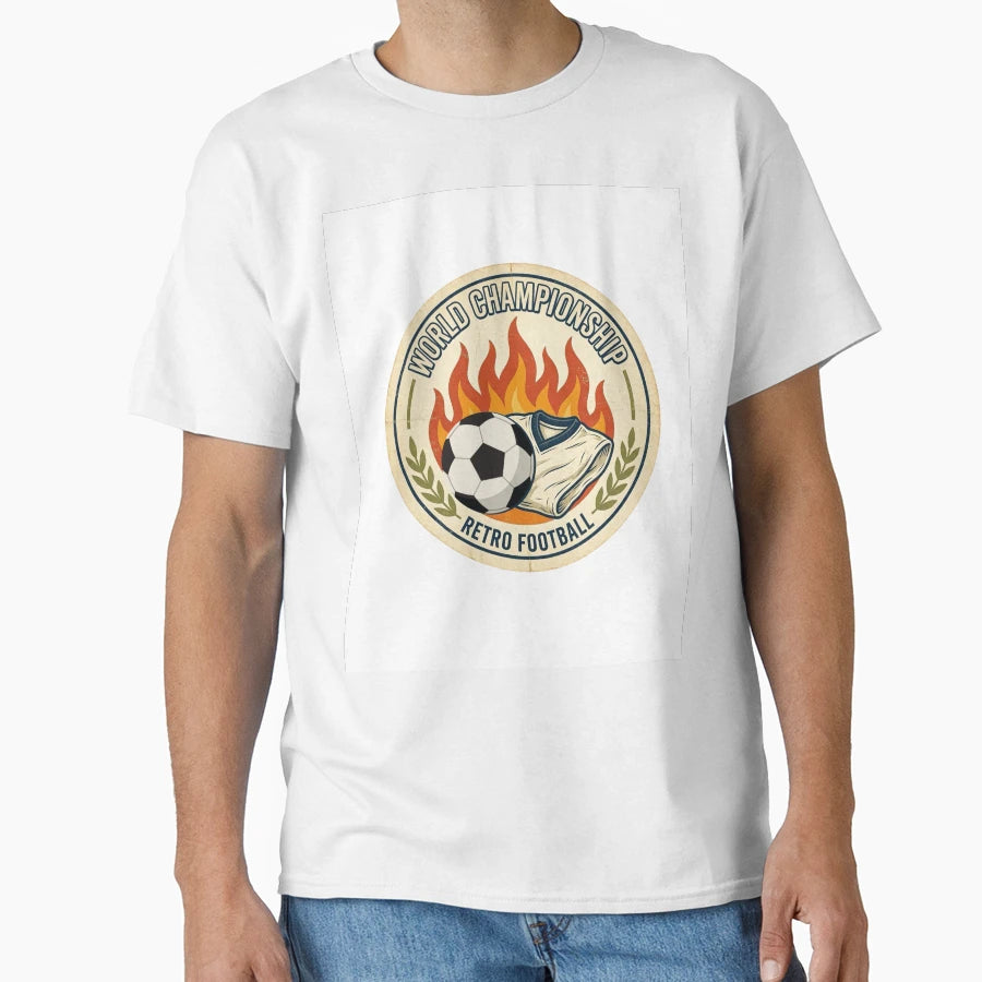 Football Championship Badge Soccer Emblem T-Shirt - Unique Graphic Unisex - T-Shirt, Sweatshirt, Hoodie