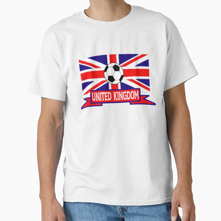 United Kingdom Soccer Fans T-Shirt - Graphic Print Unisex - T-Shirt, Sweatshirt, Hoodie