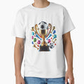 Colorful Football Cup T-Shirt - Aesthetic Graphic Unisex - T-Shirt, Sweatshirt, Hoodie