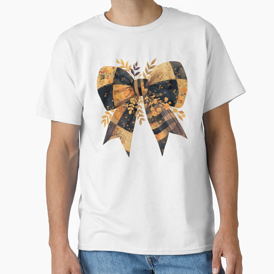 Halloween Bow T-Shirt - Fun Novelty Design for Adults - T-Shirt, Sweatshirt, Hoodie