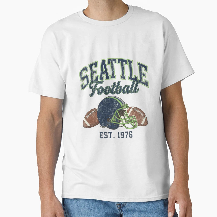 Seattle Seahawks T-Shirt - Aesthetic Graphic Unisex - T-Shirt, Sweatshirt, Hoodie