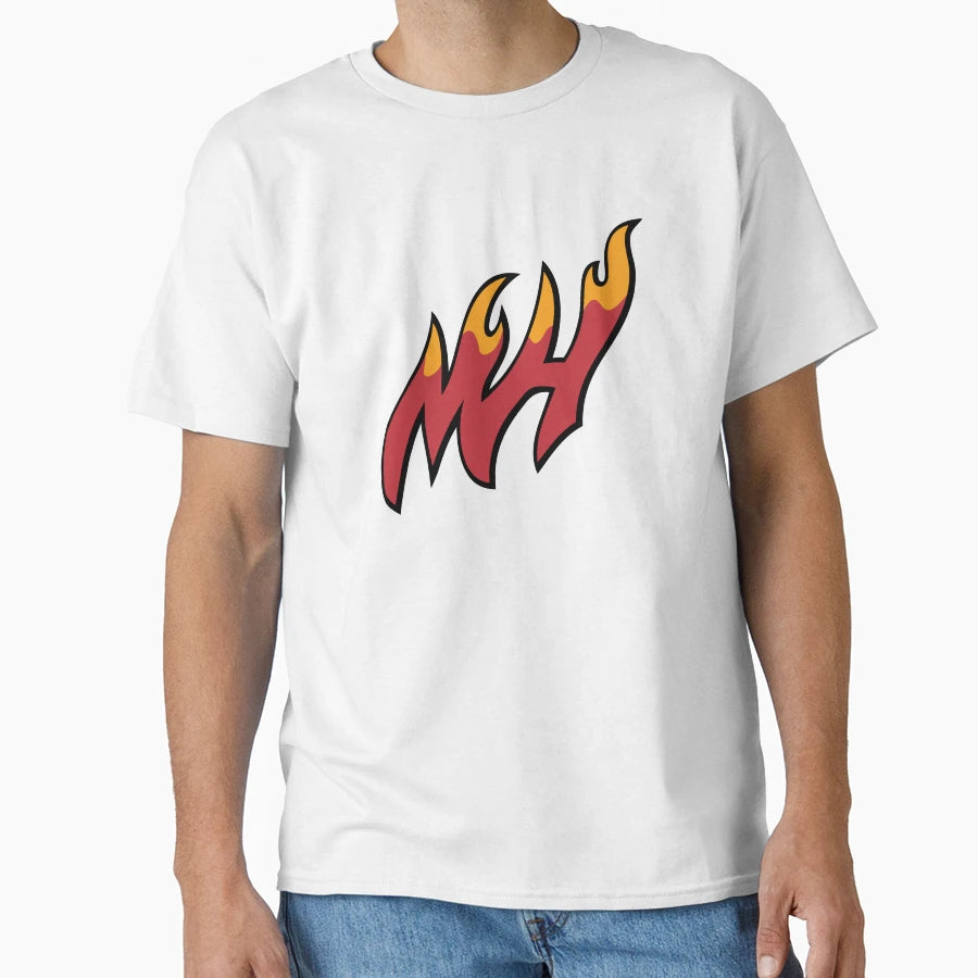 Miami Heat Flames T-Shirt - Novelty Apparel Men Women - T-Shirt, Sweatshirt, Hoodie