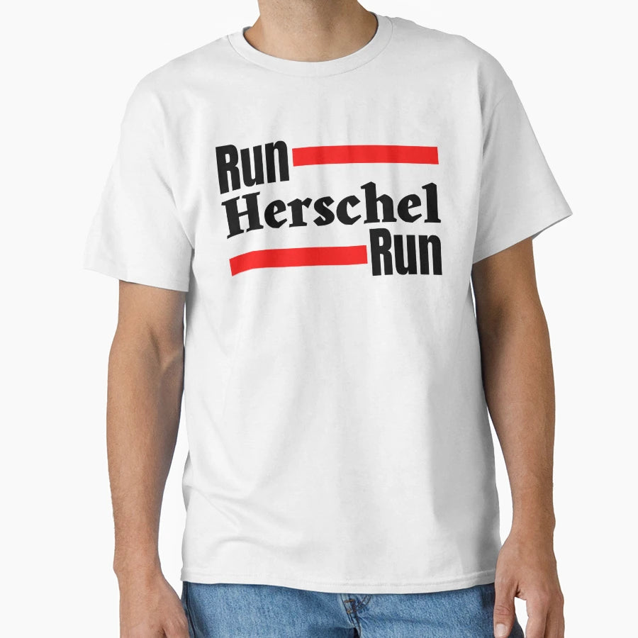 Run Herschel Run Touchdown Run Seat Senat T-Shirt - Minimalist Print Unisex - T-Shirt, Sweatshirt, Hoodie
