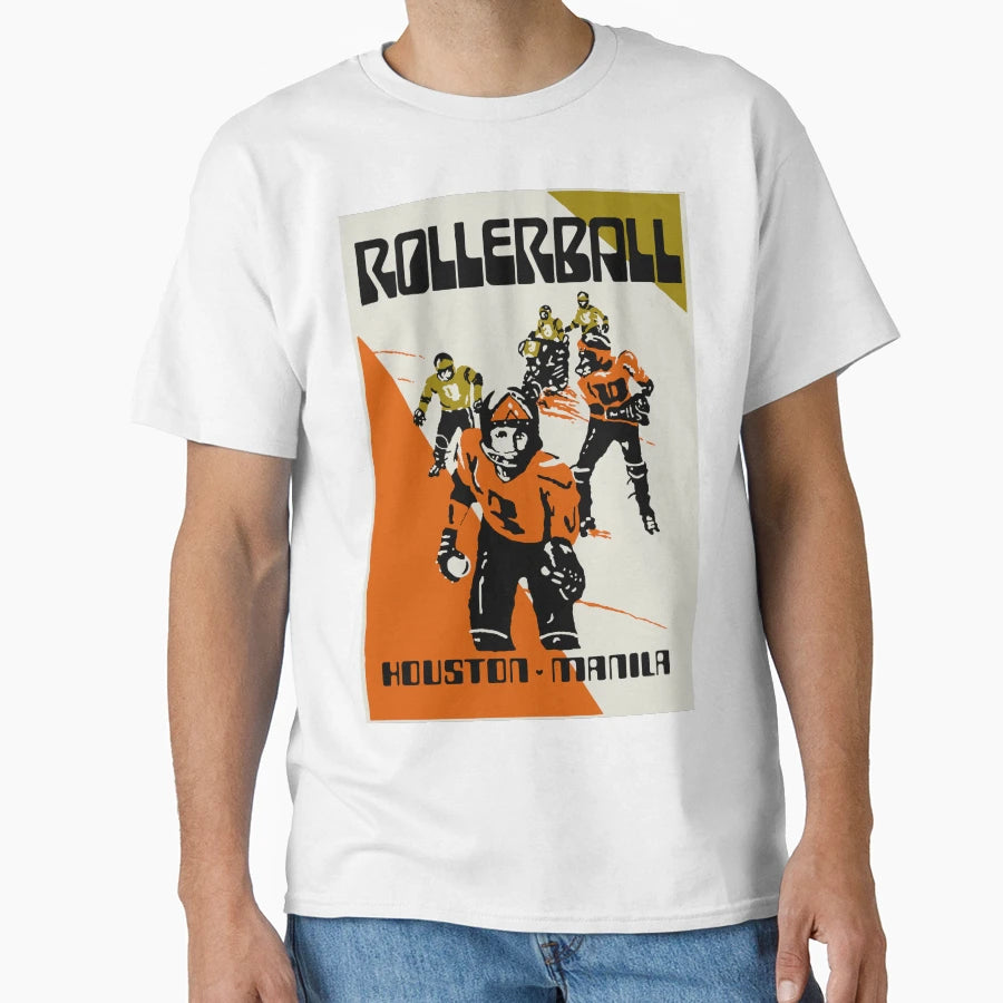 Rollerball Houston V Manila T-Shirt - Casual Everyday Wear Men Women - T-Shirt, Sweatshirt, Hoodie
