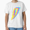 Neon Lightning Bolt T-Shirt - Trendy Graphic Unisex - T-Shirt, Sweatshirt, Hoodie
