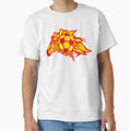 Football Zebra Flame Logo Fire Animal T-Shirt - Aesthetic Graphic Unisex - T-Shirt, Sweatshirt, Hoodie