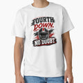 Fourth Down No Doubt Football Clutch T-Shirt - Novelty Apparel Men Women - T-Shirt, Sweatshirt, Hoodie