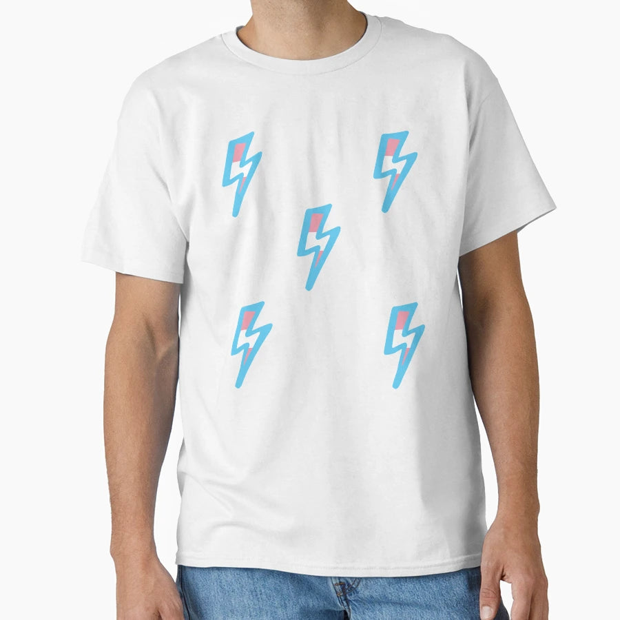 Trans Pride Lightning Bolt T-Shirt - Unique Graphic for Adults - T-Shirt, Sweatshirt, Hoodie