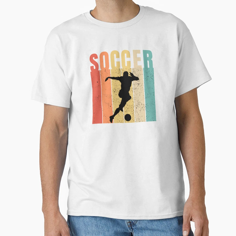 Soccer Soccer T-Shirt - Minimalist Print Men Women - T-Shirt, Sweatshirt, Hoodie