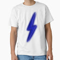 Lightning Bolt Blue T-Shirt - Minimalist Print Unisex - T-Shirt, Sweatshirt, Hoodie