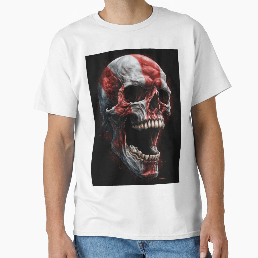 Austria Skull Roar Gothic Patriot T-Shirt - Novelty Apparel Unisex - T-Shirt, Sweatshirt, Hoodie