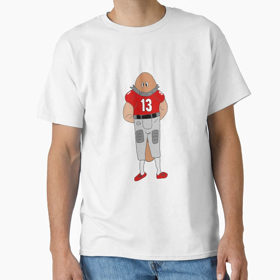 Planarian Football Player T-Shirt - Novelty Apparel Men Women - T-Shirt, Sweatshirt, Hoodie