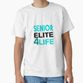 Senior Elite 4 Life Cheer Extreme T-Shirt - Casual Everyday Wear for Adults - T-Shirt, Sweatshirt, Hoodie