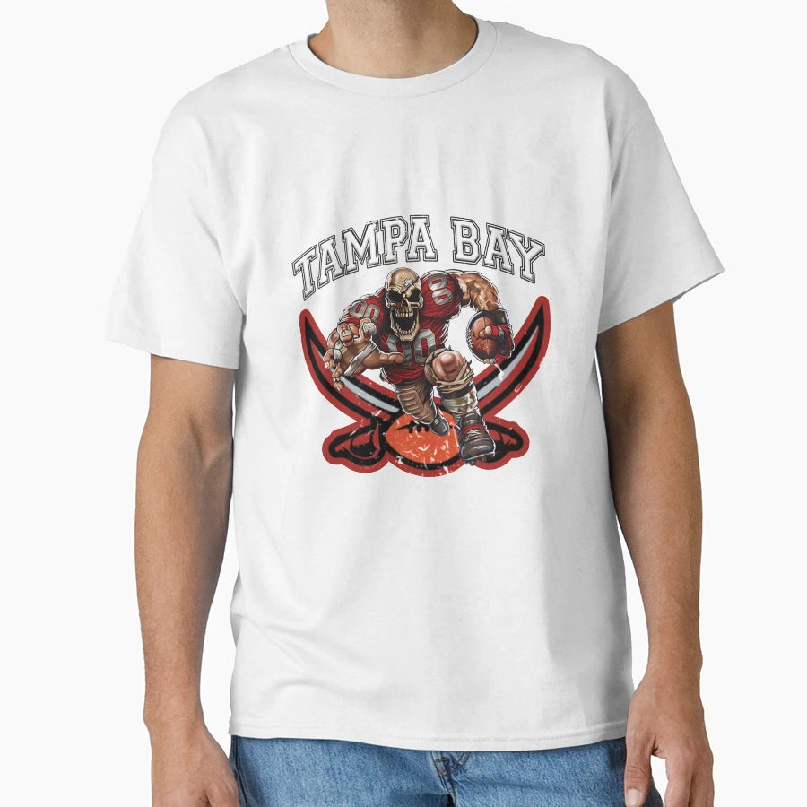Tampa Bay Football T-Shirt - Minimalist Print for Adults - T-Shirt, Sweatshirt, Hoodie