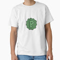 Initial P T-Shirt - Streetwear Style Men Women - T-Shirt, Sweatshirt, Hoodie