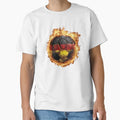 Burning Football Germany Iii T-Shirt - Casual Everyday Wear Unisex - T-Shirt, Sweatshirt, Hoodie
