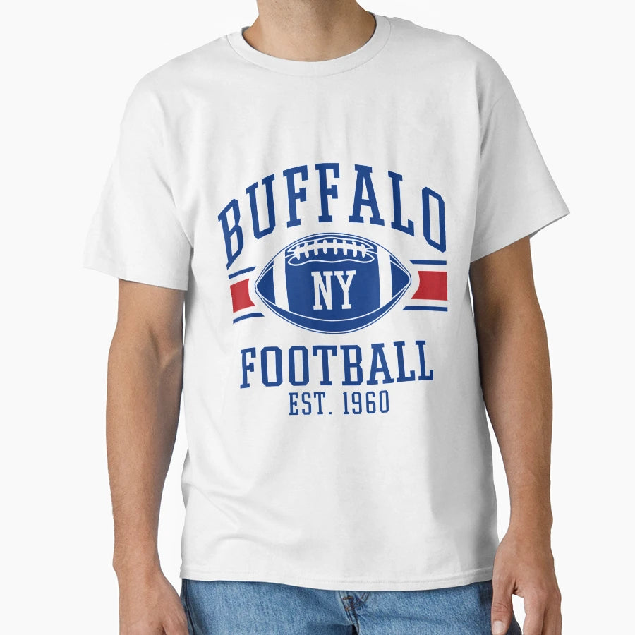 Buffalo Football New York Sports Gift T-Shirt - Unique Graphic Men Women - T-Shirt, Sweatshirt, Hoodie