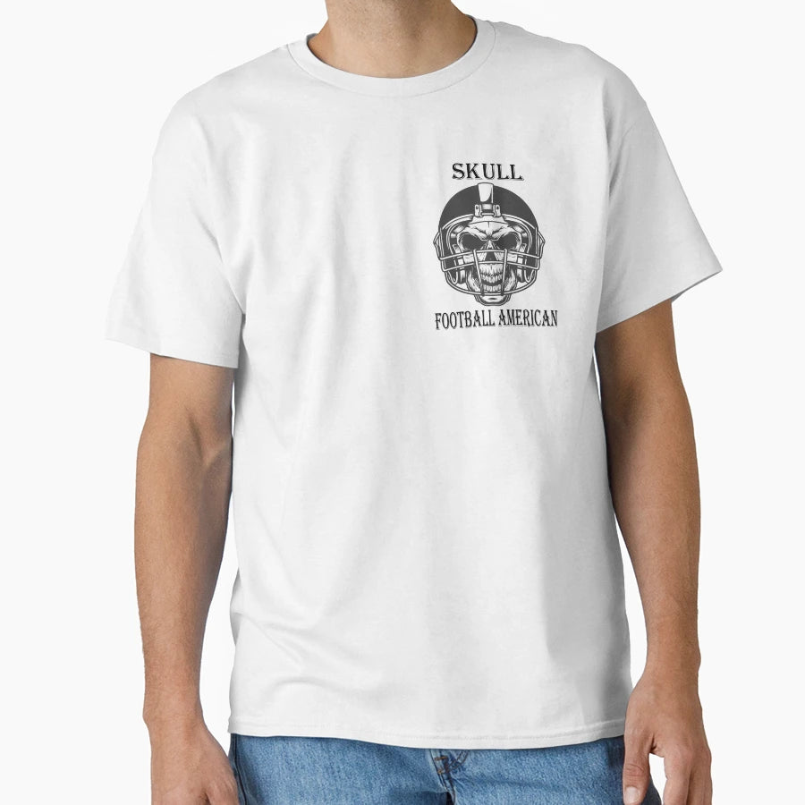 American Football Lets Go Skeleton T-Shirt - Fun Novelty Design Unisex - T-Shirt, Sweatshirt, Hoodie