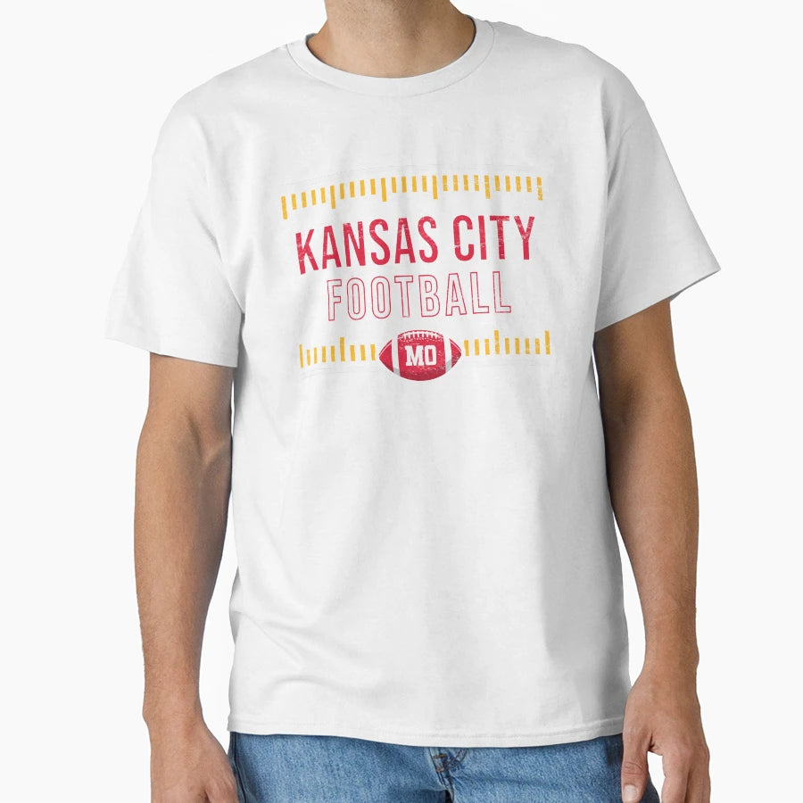 Kansas City Football Game Day T-Shirt - Casual Everyday Wear for Adults - T-Shirt, Sweatshirt, Hoodie