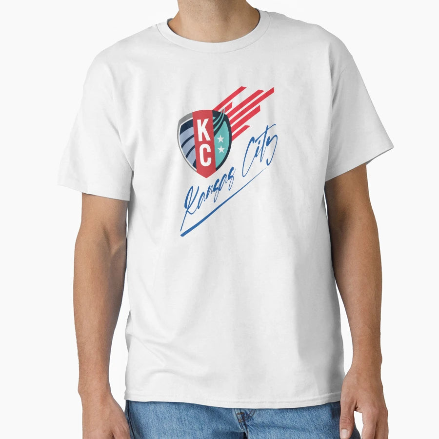 Kansas City Soccer T-Shirt - Graphic Print Unisex - T-Shirt, Sweatshirt, Hoodie