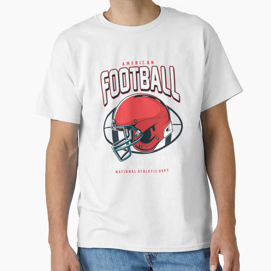 American Football Hall Fame T-Shirt - Streetwear Style for Adults - T-Shirt, Sweatshirt, Hoodie