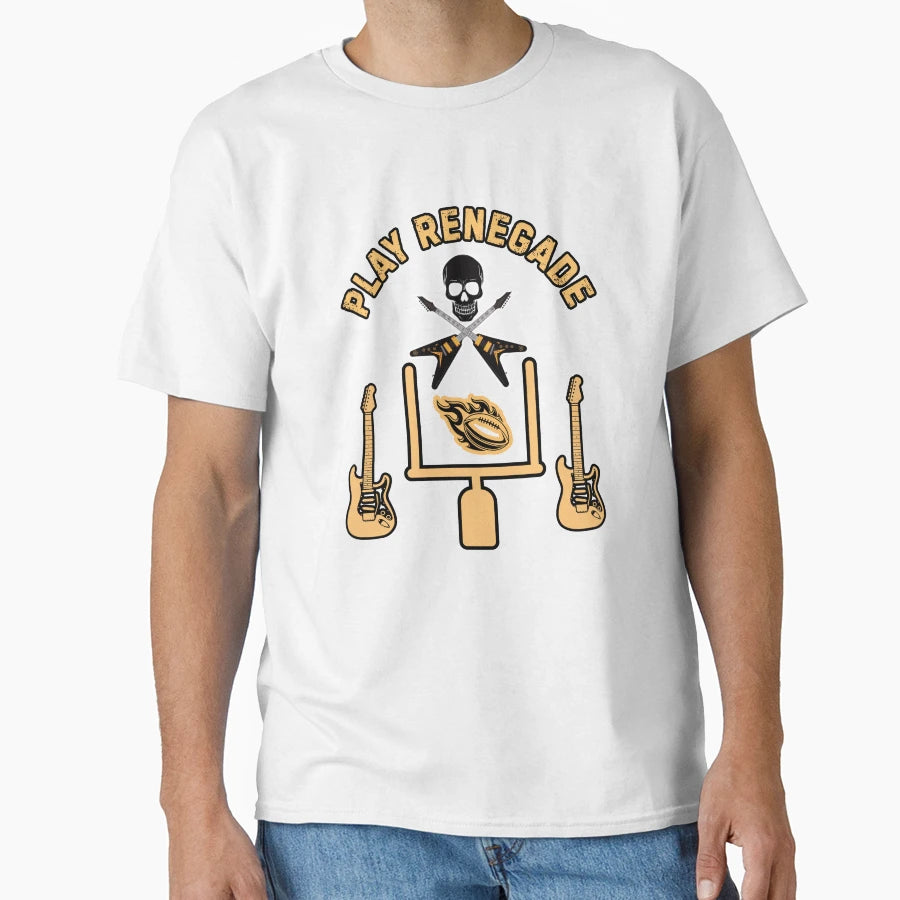 Play Renegade T-Shirt - Minimalist Print for Adults - T-Shirt, Sweatshirt, Hoodie