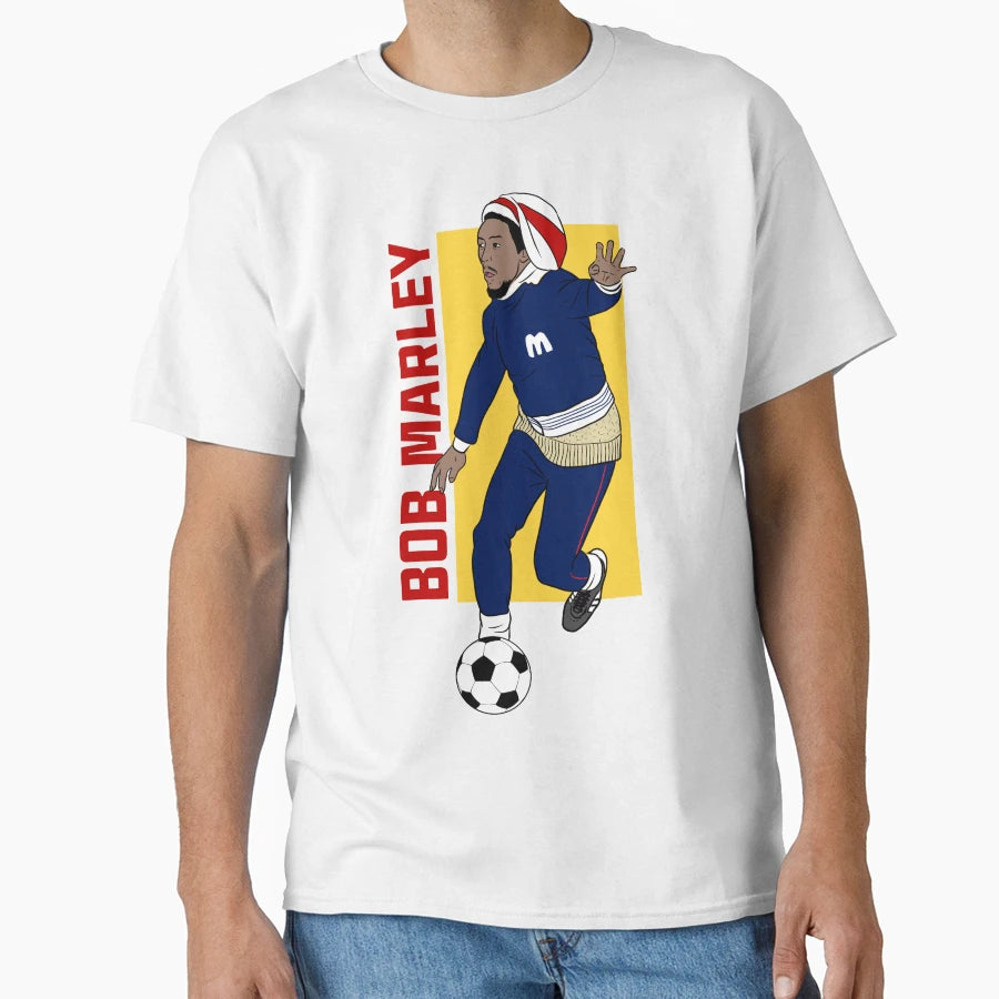 Fc Bob Marley T-Shirt - Minimalist Print Men Women - T-Shirt, Sweatshirt, Hoodie