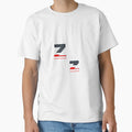 Alphabet Usa Z T-Shirt - Streetwear Style for Adults - T-Shirt, Sweatshirt, Hoodie