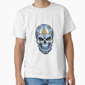 Argentina Tribal Skull T-Shirt - Trendy Graphic Men Women - T-Shirt, Sweatshirt, Hoodie