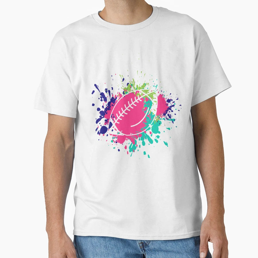 American Football T-Shirt - Graphic Print Men Women - T-Shirt, Sweatshirt, Hoodie