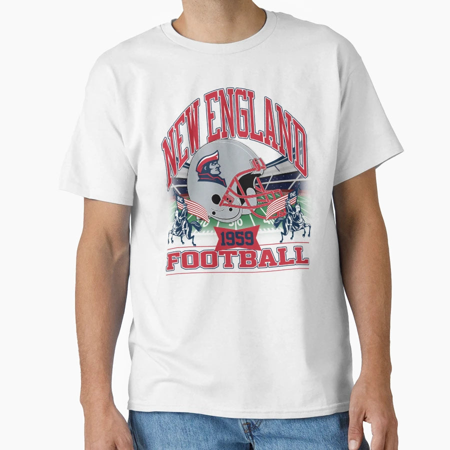 New England Football Gridiron Legacy V2 T-Shirt - Unique Graphic Unisex - T-Shirt, Sweatshirt, Hoodie
