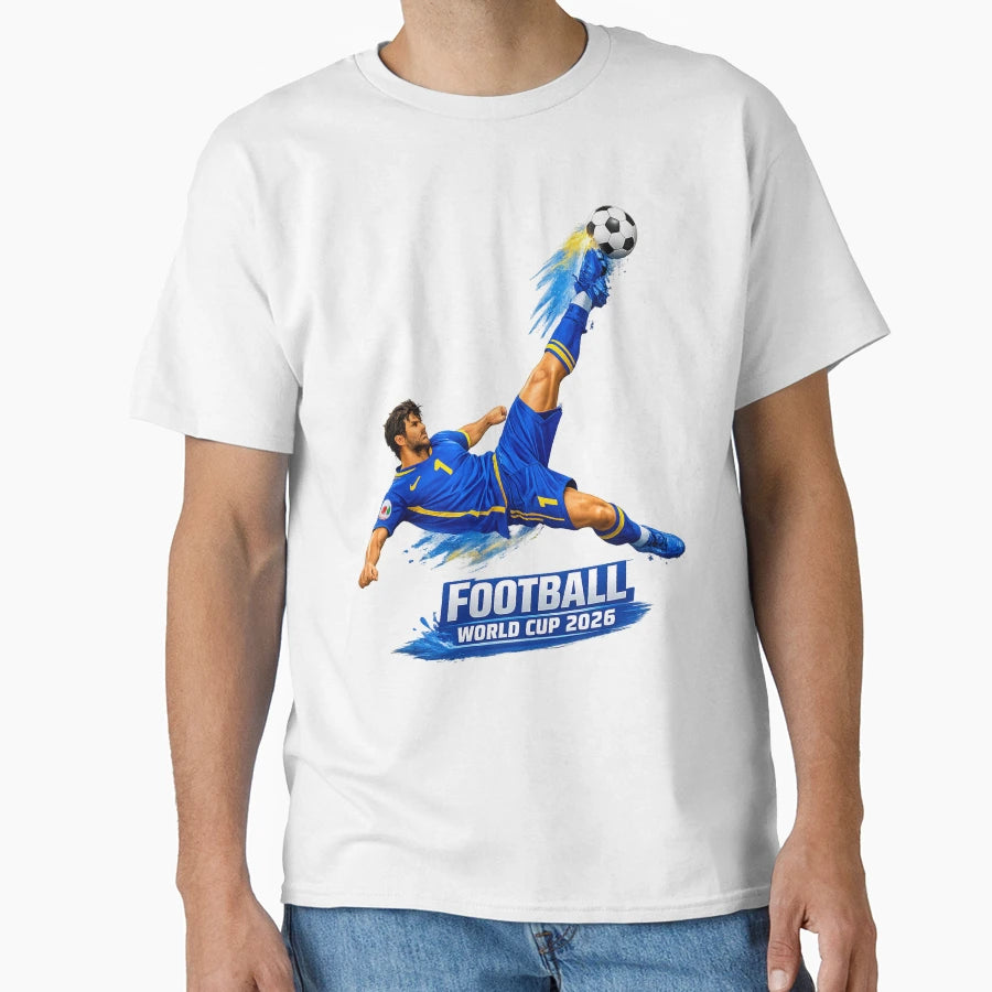 2026 World Cup Dynamic Footballer T-Shirt - Streetwear Style for Adults - T-Shirt, Sweatshirt, Hoodie