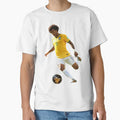 Footballer Kicking Off Football T-Shirt - Fun Novelty Design Unisex - T-Shirt, Sweatshirt, Hoodie