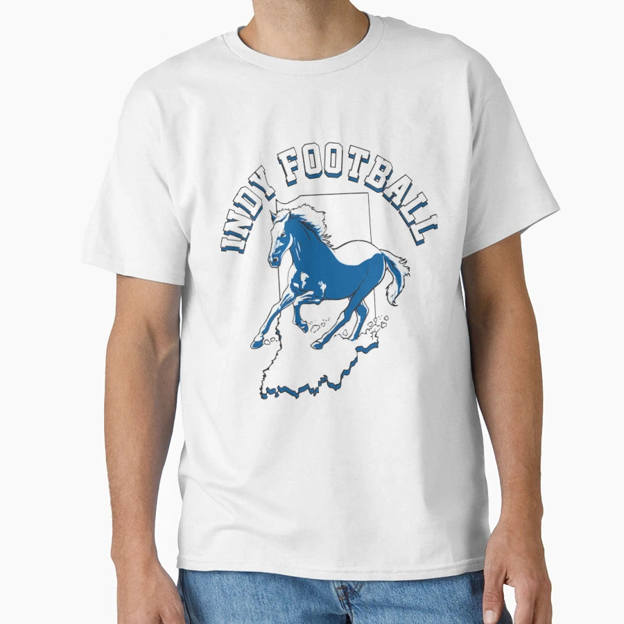 Art Indianapolis Colts T-Shirt - Aesthetic Graphic for Adults - T-Shirt, Sweatshirt, Hoodie