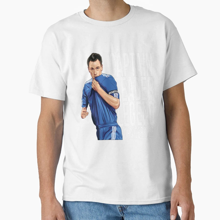 John Terry Captain Leader Legend T-Shirt - Aesthetic Graphic Men Women - T-Shirt, Sweatshirt, Hoodie