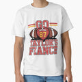 Football Heart Number 87 Go Team Love Game T-Shirt - Unique Graphic Unisex - T-Shirt, Sweatshirt, Hoodie