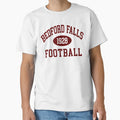 Bedford Falls Football T-Shirt - Aesthetic Graphic Unisex - T-Shirt, Sweatshirt, Hoodie