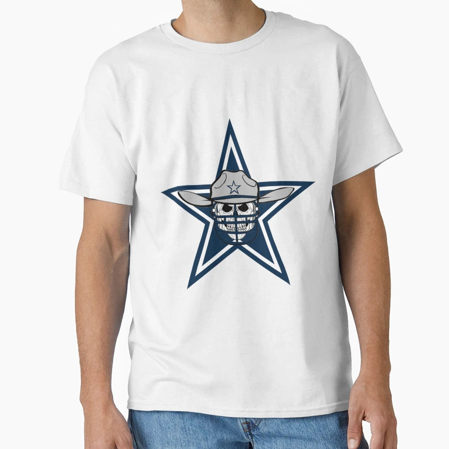 Cowboys Skull T-Shirt - Unique Graphic Unisex - T-Shirt, Sweatshirt, Hoodie