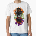 Hipster Skull Head Logo Bearded T-Shirt - Unique Graphic for Adults - T-Shirt, Sweatshirt, Hoodie