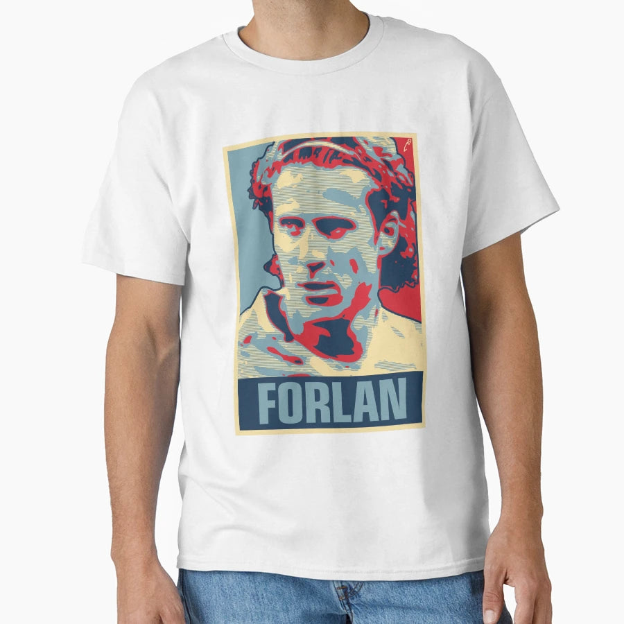 Forlan Mufc T-Shirt - Streetwear Style Unisex - T-Shirt, Sweatshirt, Hoodie