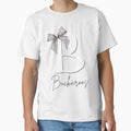 Buckaroo Logo Striped Bow Dark Background T-Shirt - Unique Graphic Unisex - T-Shirt, Sweatshirt, Hoodie