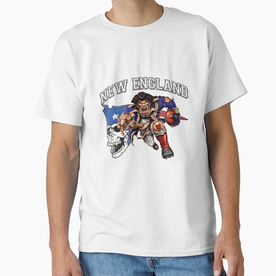New England Football T-Shirt - Novelty Apparel Men Women - T-Shirt, Sweatshirt, Hoodie